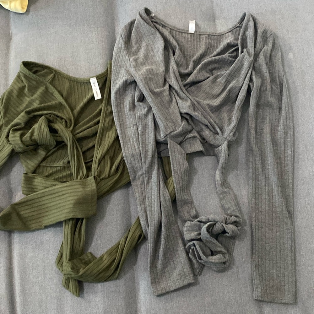 Long Sleeve Crop Top